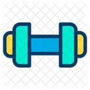 Fitness Gym Equipment Weight Liftng Icon