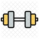 Barbell Gym Tool Gym Equipment Icon