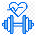 Dumbble Healthy Bodybuilding Icon