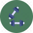 Dumbell Dumb Bell Gym Icon