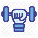 Dumbell Hand Exercise Icon