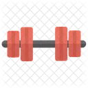Dumbbell Weightlifting Olympics Icon