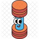 Dumbell Icon Icon