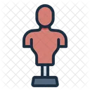 Dummy Mannequin Punching Bag Icon