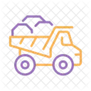 Dump Truck Coal Icon