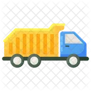 Dump Truck Delivery Truck Logistics Icon
