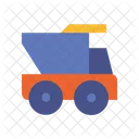 Dump Truck Vehicle Transport Icon