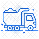 Dump Truck Garbage Vehicle Trash Delivery Icon