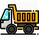 Dump Truck Recycling Truck Trash Truck Icon