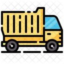 Dump Truck Construction Vehicle Icon