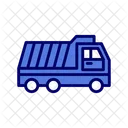 Dump Truck Construction Tools Industrial Icon