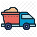 Dump Truck Construction Truck Tipper Truck Icon