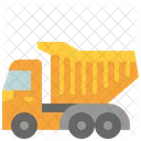 Dump Truck Construction Cargo Icon