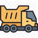 Dump Truck Vehicle Trash Truck Icon