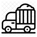 Dump Truck Trash Container Lorry Icon