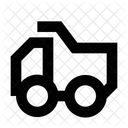 Dump Truck Dumper Truck Industrial Vehicle Icon