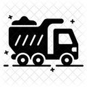 Dump Truck Garbage Vehicle Trash Delivery Icon