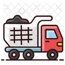 Dump Truck Garbage Transport Waste Transport Icône