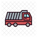 Dump Truck Construction Tools Industrial Icon