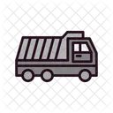 Dump Truck Construction Tools Industrial Icon
