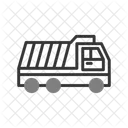 Dump Truck Construction Tools Industrial Icon