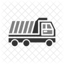 Dump Truck Construction Tools Industrial Icon