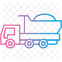 Truck Vehicle Construction Icon
