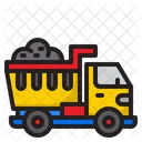 Dumper Truck Transport Vehicle Icon