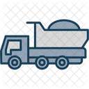 Truck Vehicle Construction Icon