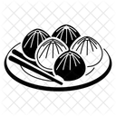 Dim Sum Traditional Chinese Icon