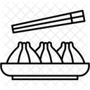 Dumpling Steamed Food Icon