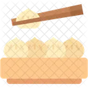 Dumpling Boiled Filling Icon