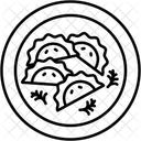 Dumpling Filling Boiled Icon