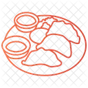 Dumpling Dim Sum Food Icon