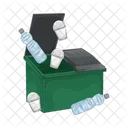 Dumpster Garbage Trash Icon