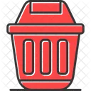 Dumpster Construction Equipment Icon