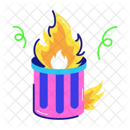 Dumpster Fire  Icon