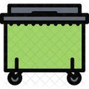 Dumpster Plumber Cleaning Icon