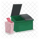 Dumpster Garbage Trash Icon