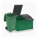 Dumpster Garbage Trash Icon
