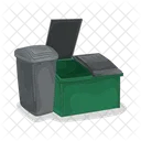 Dumpster Garbage Trash Icon