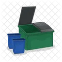 Dumpster Garbage Trash Icon