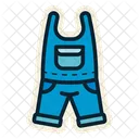 Dungarees Fashion Clothes Icon