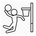 Eintauchen Symbol