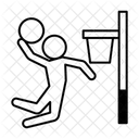 Dunk Basketball Sport Symbol
