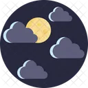 Dunkle Wolken  Symbol