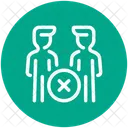 Gente Duo Equipo Icono