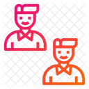 Duo Team Pair Icon