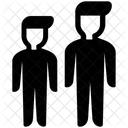 People Duo Team Icon