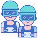 Duo Pair Person Icon
